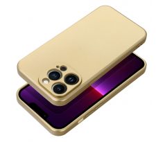 Puzdro Metallic pre iPhone 14 Plus zlaté